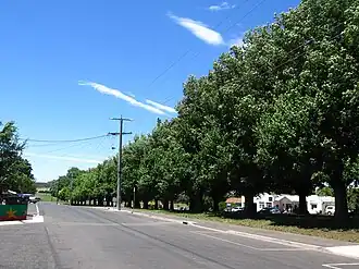 Avenue on main street