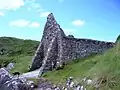 The ruins of Derrynane Abbey