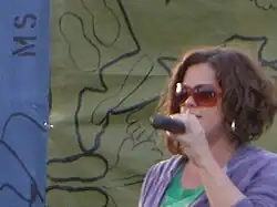 Desdamona performing in Minneapolis, Minnesota.