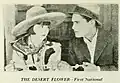 Colleen Moore, left and Lloyd Hughes, right