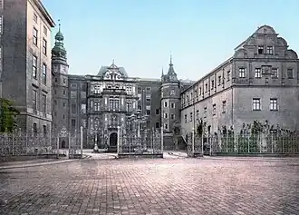 Dessau Palace, photograph c. 1900