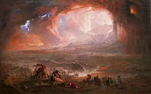 The Destruction of Pompeii and Herculaneum (c. 1821). Oil on canvas, 161.6 x 253&nbsp;cm. Tate Britain, London