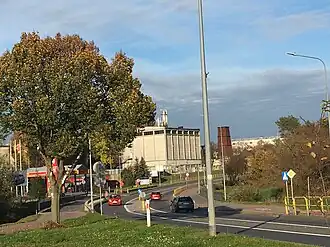 Destylarnia Sobieski Starogard Gdański Ulica Jagiełly i Sikorskiego.jpg
