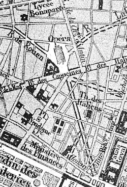 1869 map with projected route