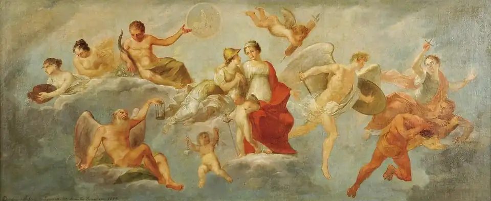 Deuses no Olimpo, 1794