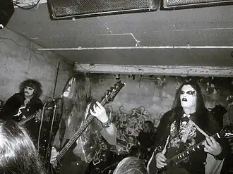 Devil Master performing live in 2024