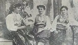 Female folk dress from Gnjilan, late 19th and early 20th century, Calendar "Vardar", Belgrade City Library, 1911.
