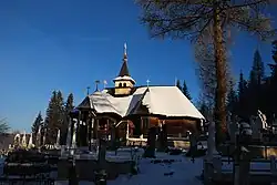 St. Nicholas wooden church in Bilbor