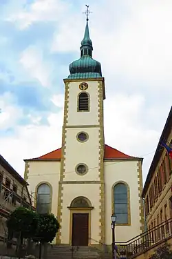 The church in Diebling