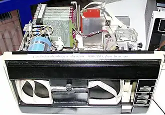 This 1970s DEC high-speed fanfold reader/punch used optical sensing.