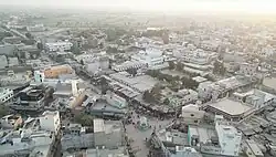 Aerial view of Digri town