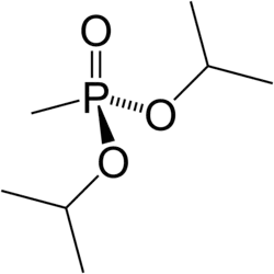 Diisopropyl methlyphosphonate chemical structure