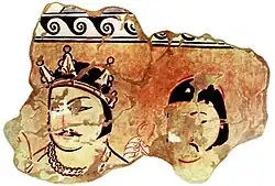 Dilberjin fresco fragment.[30]