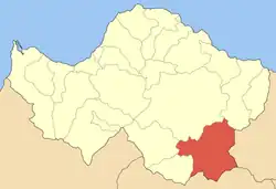 Location within Achaea