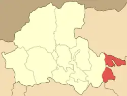 Location of Pella
