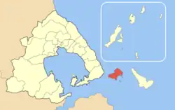 Location of Skiathos