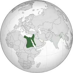 Orthographic projection of the Ikhshidid state