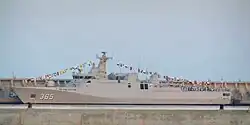 KRI Diponegoro in Málaga in 2008.