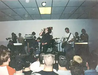 Discount performing at Michiganfest in Wayne, Michigan, on March 25, 2000