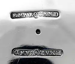 An example of the Marquand and Co. signature
