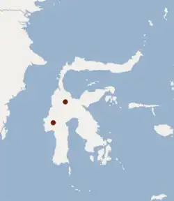 Map of range