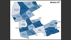 Map of the district