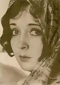 German silent film actress Dita Parlo, 1929