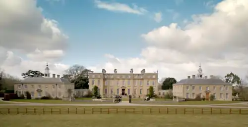 Ditchley House in Oxfordshire, a country house. James Gibbs, 1722