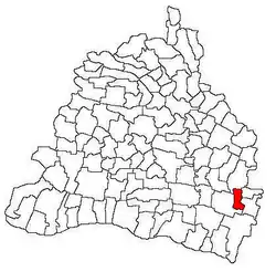 Location in Dolj County