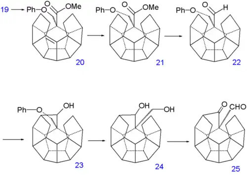 Dodecahedrane synthesis part V