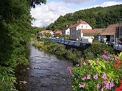The Doller riverside in Lauw