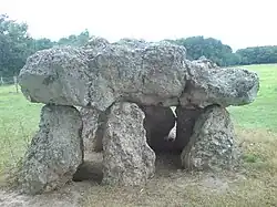 The dolmen of Maupertuis