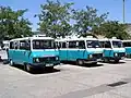 Karsan-built Peugeot J9s dolmuş in Bodrum, Turkey