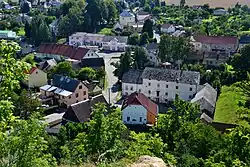 Centre of Dolní Bělá