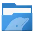 Dolphin icon in Plasma 6.
