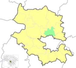 Location of Domeikava Eldership