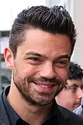 Dominic Cooper (born 1978) is an English actor, known for his performances in Mamma Mia! (2008) and Captain America: The First Avenger (2011). He was born and raised in Greenwich, where he attended local schools before training at the London Academy of Music and Dramatic Art.