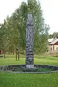 Yeomans's Haida Totem Pole, Galleri Astley, Uttersberg, Sweden