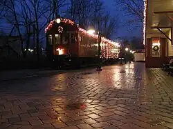 W&W No. 4662 operating during the holidays.