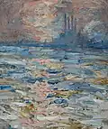 Dora Meeson (1913) Sunset at Chelsea