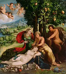 Dosso Dossi Mythological Scene, 1524