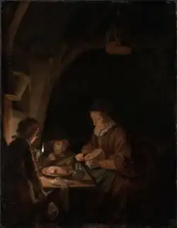 Old Woman Cutting Bread, c. 1655, Museum of Fine Arts, Boston