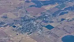 Dove Creek from above in September 2023.