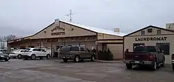 Dove Creek Superette, a gas station supermarket on U.S. Route 491.