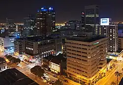 City Bowl at night