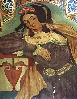 Painting in a niche