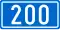 D200 state road shield