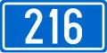 D216 state road shield