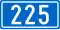 D225 state road shield