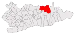 Location in Călărași County